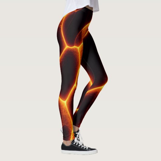 Lava Pattern Leggings (Rechts)