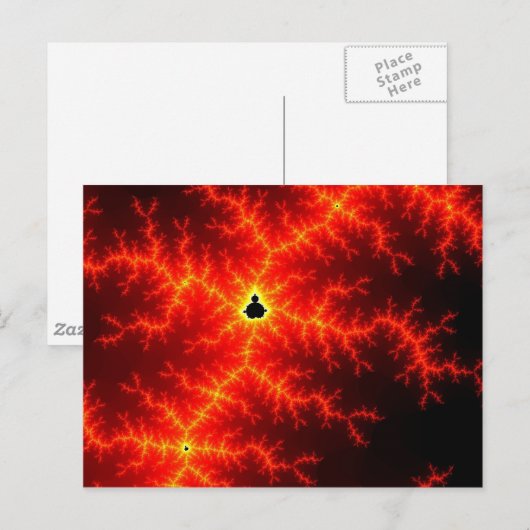 Lava Postcard Postkarte (Vorne/Hinten)