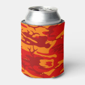 Lava Red Camouflage Dosenkühler (Kanne Vorderseite)
