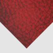Lava Red Imitats Leather Seidenpapier (Ausschnitt)