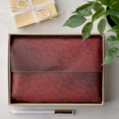 Lava Red Imitats Leather Seidenpapier (Geschenk)