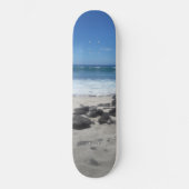 Lava Rock Beach Ocean Waves Skateboard (Vorderseite)