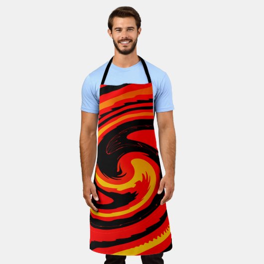 Lava Schürze (Getragen)