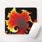 Lava Sea - Fraktal Mousepad (Mit Mouse)