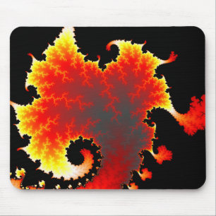 Lava Sea - Fraktal Mousepad
