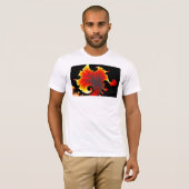 Lava Sea - Fraktal T - Shirt (Vorne ganz)