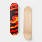 Lava skateboard (Vorderseite)