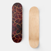 Lava Skateboard (Vorderseite)