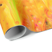 Lava Swirl Wrapping Paper Geschenkpapier (Rolleneckpunkt)