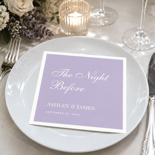 Lava The Night Before Simple Probe Dinner Serviette