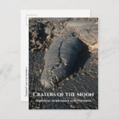 Lava Toe, Krater des Mondes, Idaho Postkarte (Vorne/Hinten)