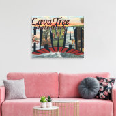Lava Tree Staat Park, Hawaii Leinwanddruck (Insitu (Wohnzimmer))