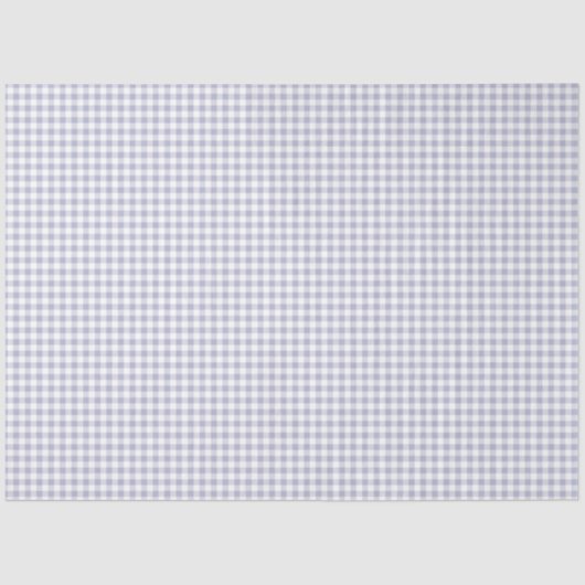 Lava & White Gingham Musterpapier Seidenpapier (Vorderseite)