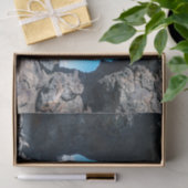 Lava window at Dimmuborgir, Myvatn area - Iceland  Seidenpapier (Geschenk)