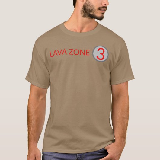 LAVA-ZONE 3 T-Shirt (Vorderseite)