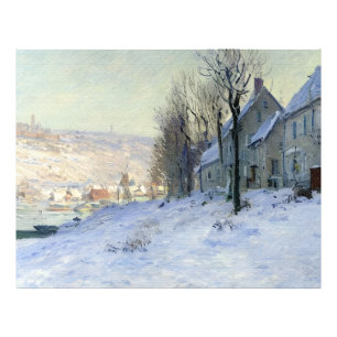 Lavacourt Sun und Schnee Fotodruck