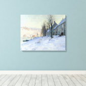 Lavacourt Sun und Schnee Leinwanddruck (Insitu (Holzboden))