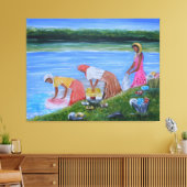 Lavadeiras Leinwanddruck (Insitu (Wohnzimmer))