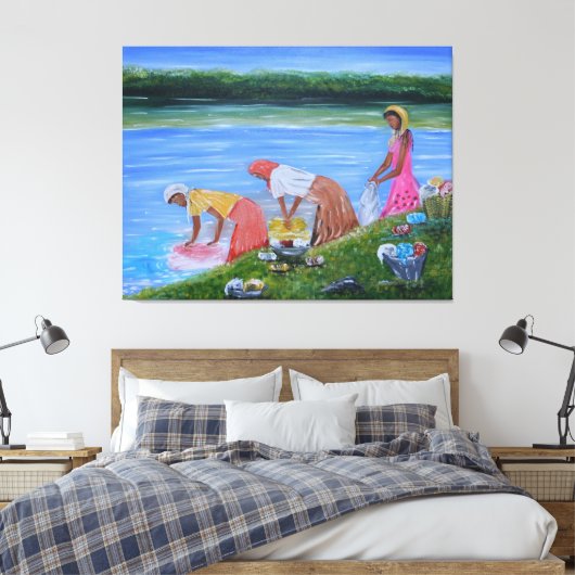 Lavadeiras Leinwanddruck (Insitu (Schlafzimmer))