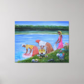 Lavadeiras Leinwanddruck (Vorderseite)