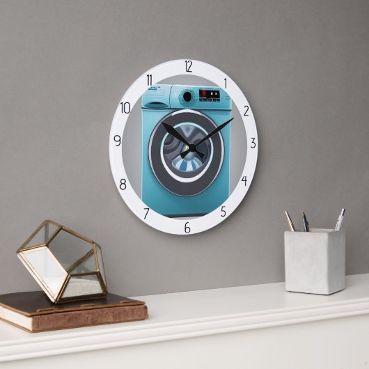 Lavadora Große Wanduhr (Büro)