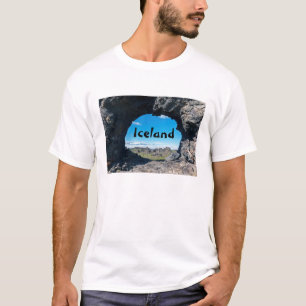 Lavafenster bei Dimmuborgir, Gebiet Myvatn - Islan T-Shirt