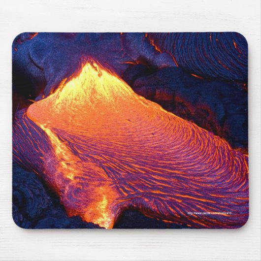 Lavafluss Mousepad (Vorne)