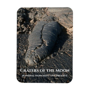 Lavafluss, Pahoehoe Zehe, Mond-Krater Magnet