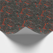 Lavahintergrund Geschenkpapier (Ecke)