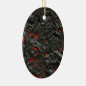 Lavahintergrund Keramik Ornament (Rechts)