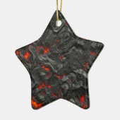 Lavahintergrund Keramikornament (Links)