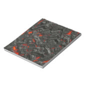 Lavahintergrund Notizblock (Rotiert)