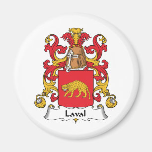 Laval Familienwappen Magnet