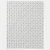 Lavalampen Fleecedecke (Vorderseite)