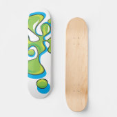 Lavalampen-Skateboard Skateboard (Vorderseite)