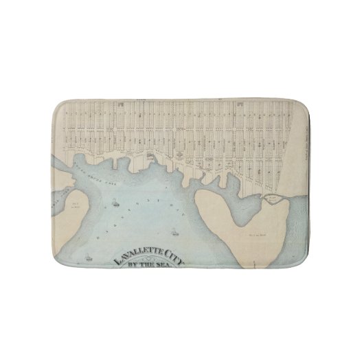 Lavallette Stadt durch das Meer, Squan Strand, NJ Badematte (Vorderseite)