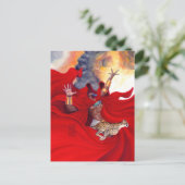 Lavamancer Postkarte (Stehend Vorderseite)