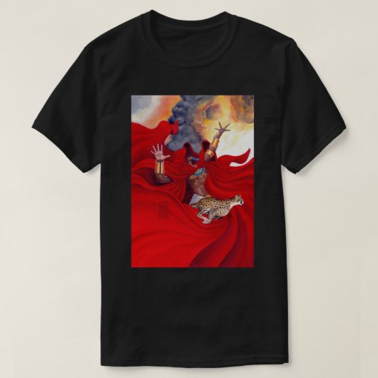 Lavamancer T-Shirt (Design vorne)