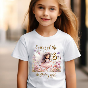 Lavanдель-Fee wildblume Schwester des Geburtstagsm T-Shirt