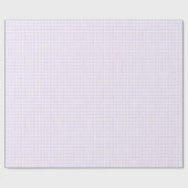 Lavanдель-Klassiker-Gingham Geschenkpapier (Flach)