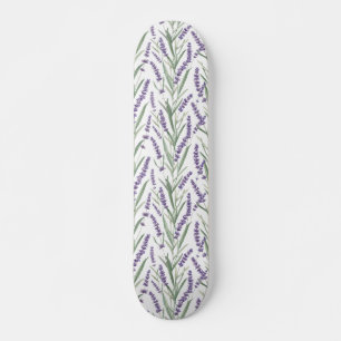 Lavanbotanisches Muster Skateboard