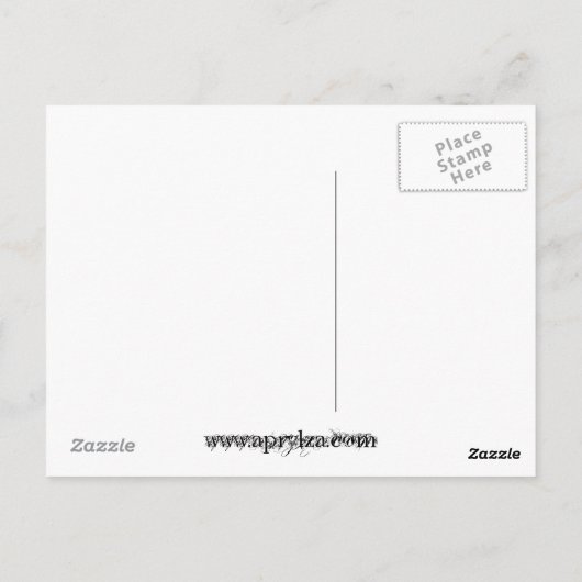 Lavande de Provence Postkarte (Rückseite)