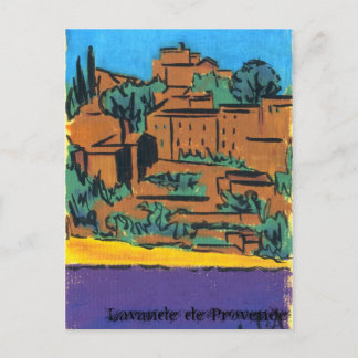 Lavande de Provence Postkarte