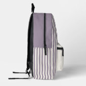 Lavande est. Nature Bedruckter Rucksack (Links)