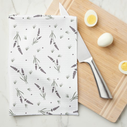 Lavande est. Nature Geschirrtuch (Viertel Falte)