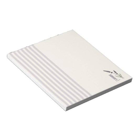 Lavande est. Nature Notizblock (angewinkelt)