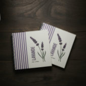 Lavande est. Nature Notizblock