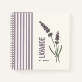 Lavande est. Nature Notizblock (Vorderseite)