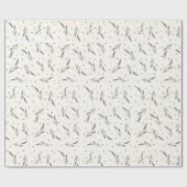 Lavande flowers geschenkpapier (Flach)