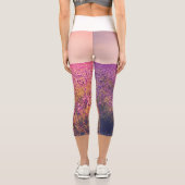 Lavander Capri Leggings (Rückseite)